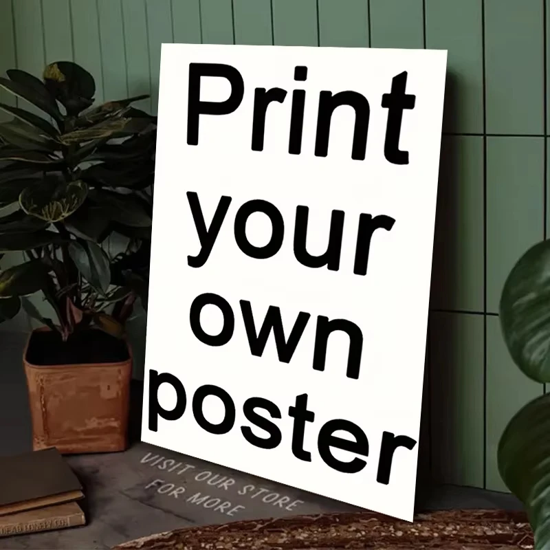 طباعة الملصقات المخصصة الخاصة بك، شخصية الأسرة صور قماش اللوحة هدايا المناسبات ملصقات الفيلم، غرفة الديكور جدار أ #1