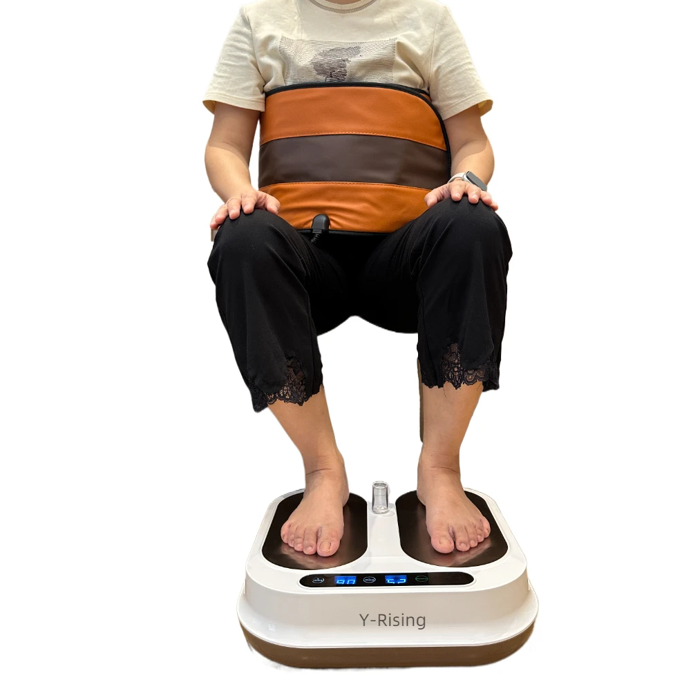 

Новый усовершенствованный терагерцовый массажер для ног Olylife Tera P90 2025 года, продукт для спа-салона для ног Tera hz, экран дисплея IMD для пожилых людей