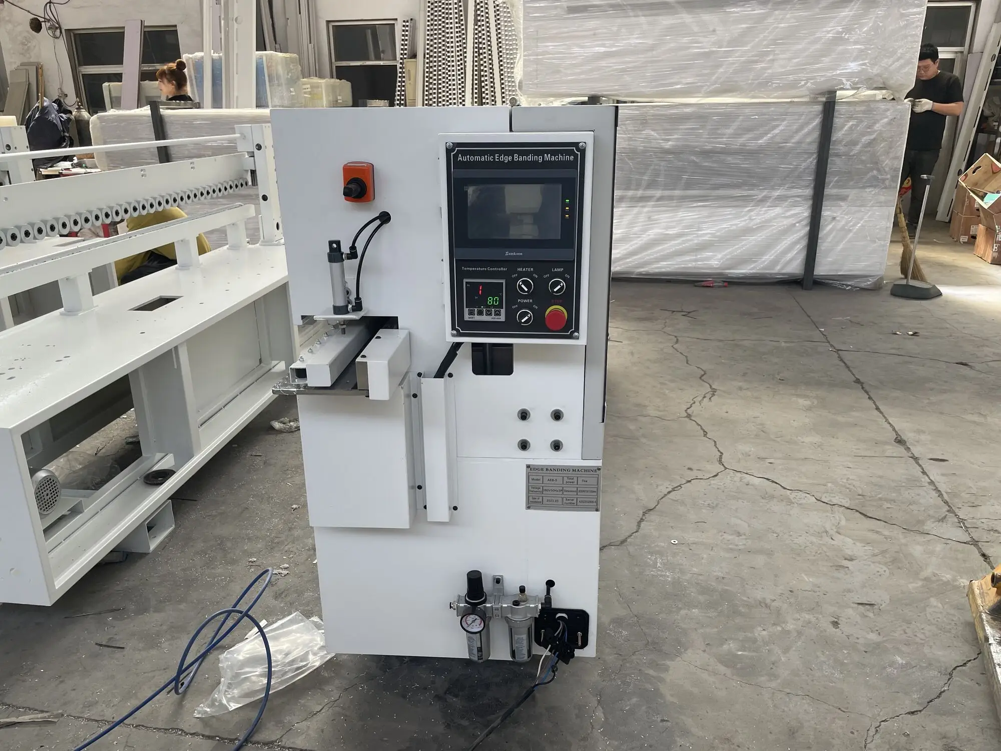 PVC borda borda borda borda Hine para armários móveis, Bander automático, tamanho pequeno, alta qualidade, venda quente