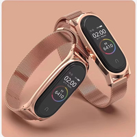 Stainless Steel for xiaomi band 9 8 strap mi band 9 mi band 8 accessories magnetic loop belt correa bracelet for mi band 9 bands