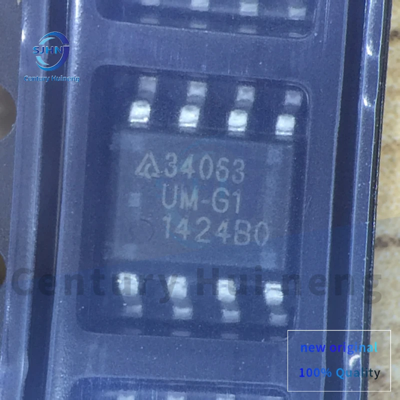 20PCS/lot New Original AZ34063UMTR-G1 34063UM-G1 Switching Regulator SOP-8