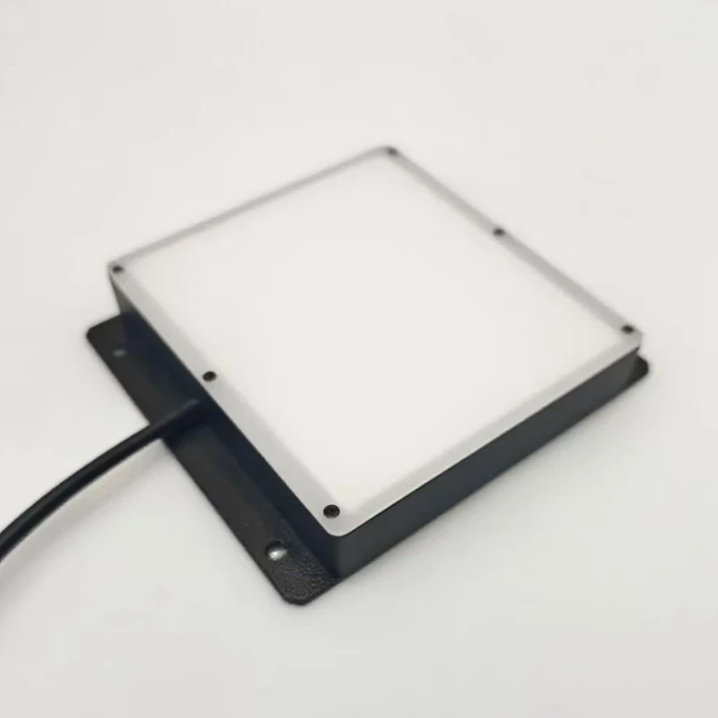 Luminous surface: 100*100mm. Bottom luminous surface is smooth. Voltage: 24V. Profile detection. Dimension measurement