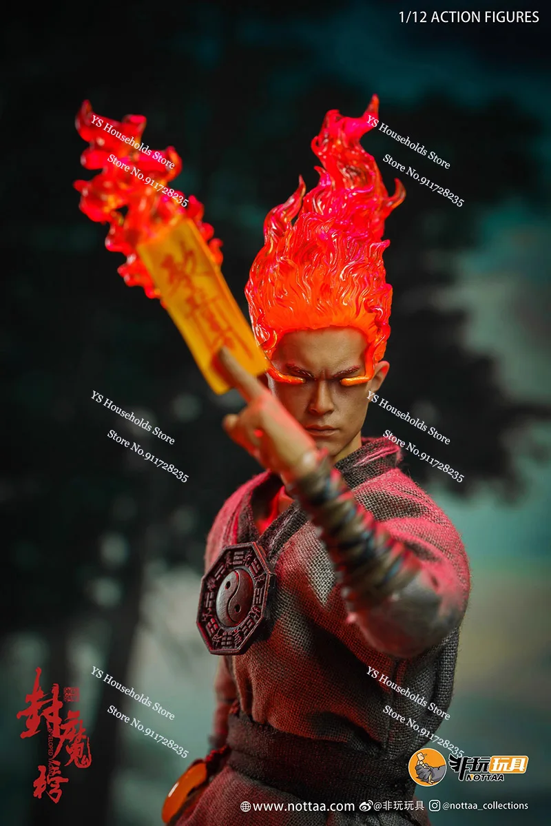 NottaaToys Limited Deluxe Versie 1/12 Collectible Yan Xiaoxia Action Figure Enveloped Yaomo Game Man Rol Simulatie 6" Soldaat