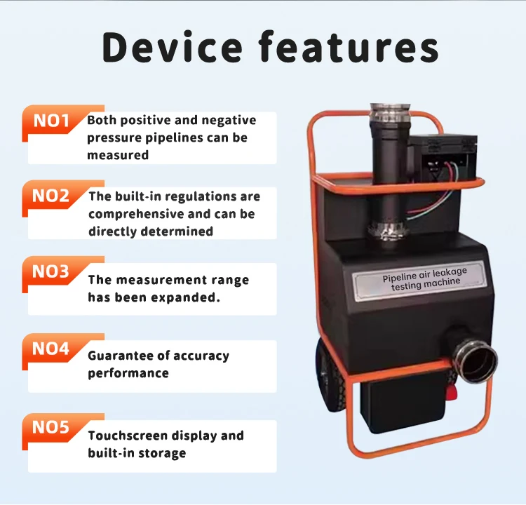 Professional Ductwork Leakage Tester Measures Airflow & Pressure Loss in Ventilation Ducts