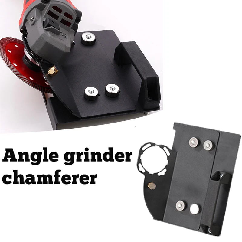 100 Type Angle Grinder Stand For Tile 45° Chamfer Cutting Metal Ceramic Tile Chamfering Frame Portable 45 °Angle Grinder Support