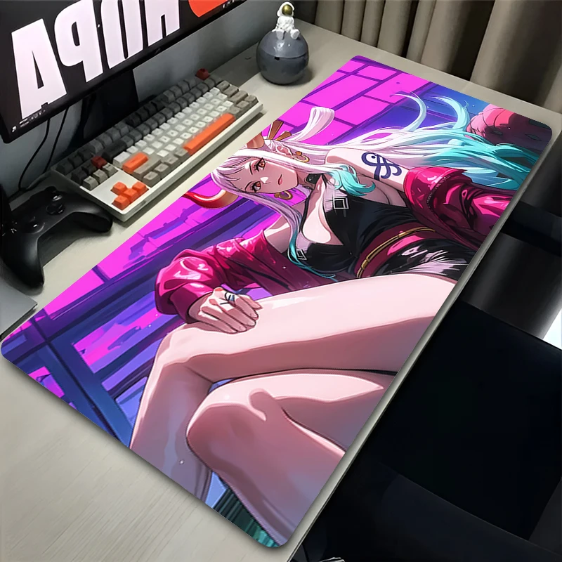 מד עכבר ללא החלקה גומי מוספד שחקן משחק מחשב מחשב משטח משטח משטח שולחן מחצלת שטיח מחשב O-ONE חתיכות y-yamato mousepad xl