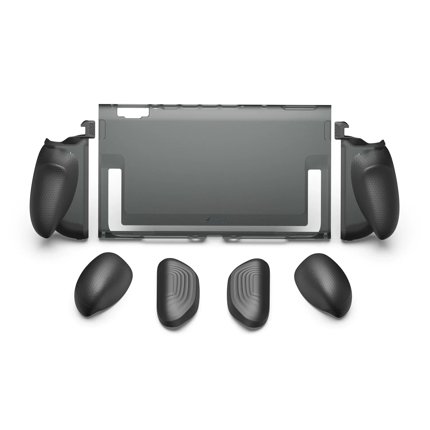 Savage Raven von Skull & Co. FissionGrip Dockbare revolutionäre geteilte Schutzhülle für Nintendo Switch 2
