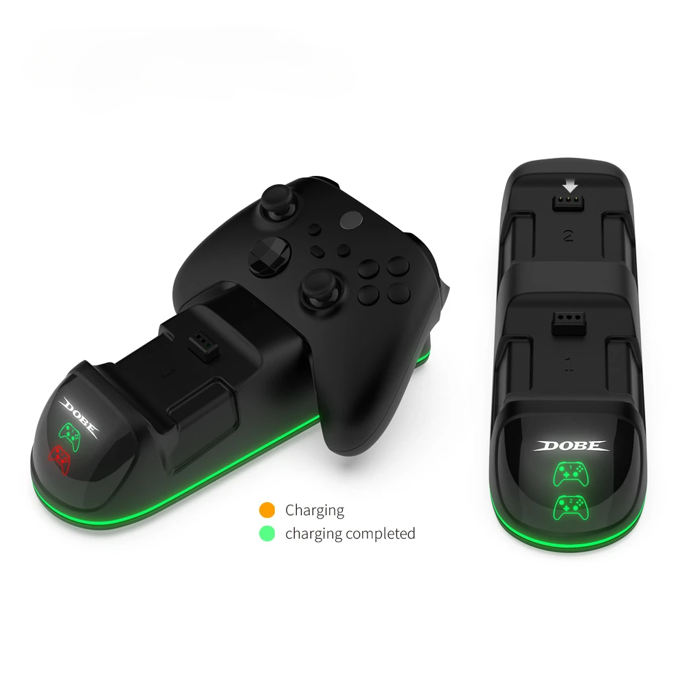 DOBE Factory Direct Supply Dual Charging Stand Charge Station Charging Dock With Battery For Xbox Series ONE X S Controller