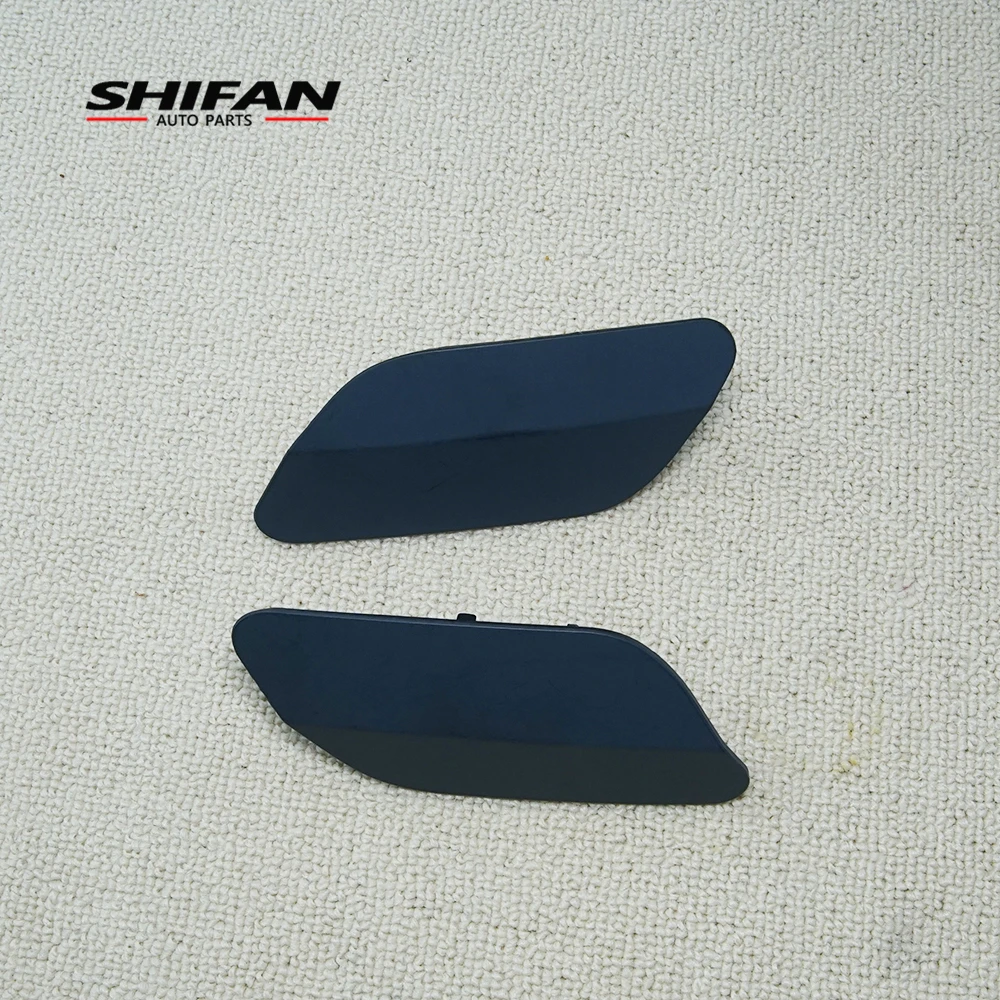 4G8955275 4G8955276 Front Bumper Headlight Washer Cover Nozzle Cover Cap Unpainted For Audi A7 2011-2014 Car Accessories