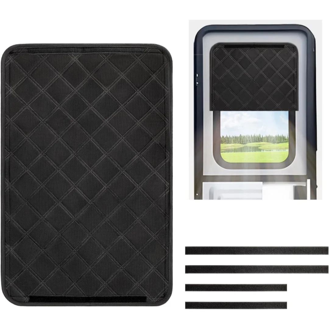 RV Sunshade Skylight Shading Pad Foldable Awning Cover Waterproof Camping Tailgate Sunshade Car Trailer RV Accessories