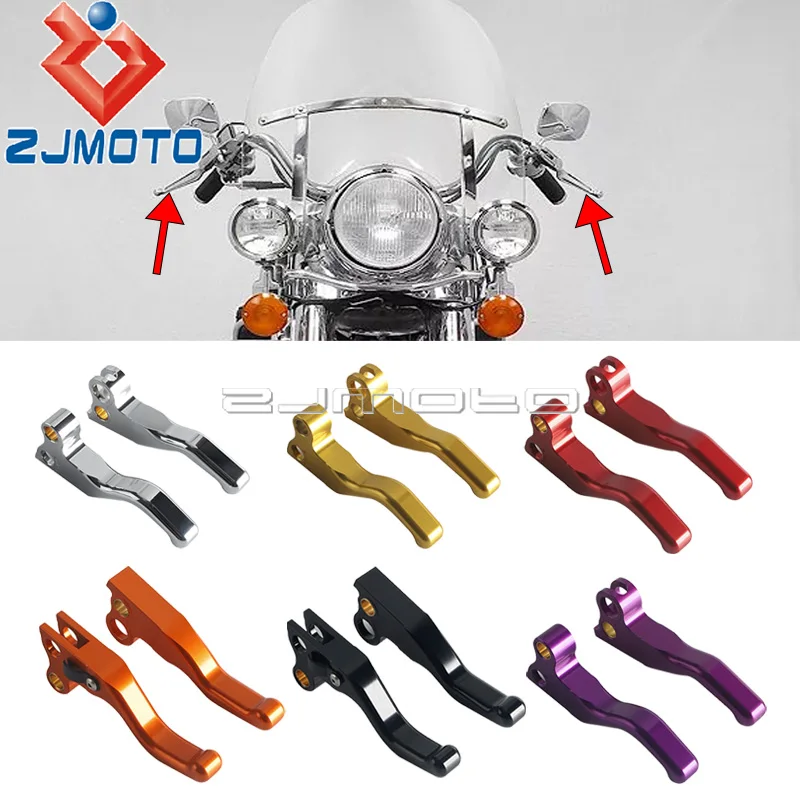 

Алюминиевые рычаги тормоза и сцепления CNC для Harley Softail, Road King, Electra Glide, Low Rider, Sportster, Super Glide 1992-1995 гг.