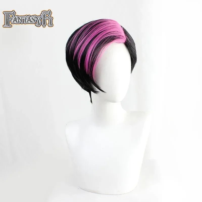 Perruque de Cosplay torsadée du pays des merveilles, perruque de princesse et de la grenouille Dr Facilier, cheveux synthétiques résistants à la chaleur, jeu de rôle pour fête de carnaval d'halloween