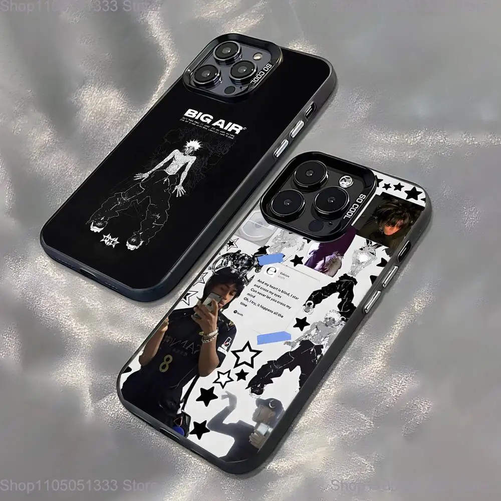 

Drain G-Gang Ecco2k Phone Case For iPhone 16,15,14,13,12,11,Pro,XS,Max,Plus,Mini,SE Black Candy Matte Shockproof Cover