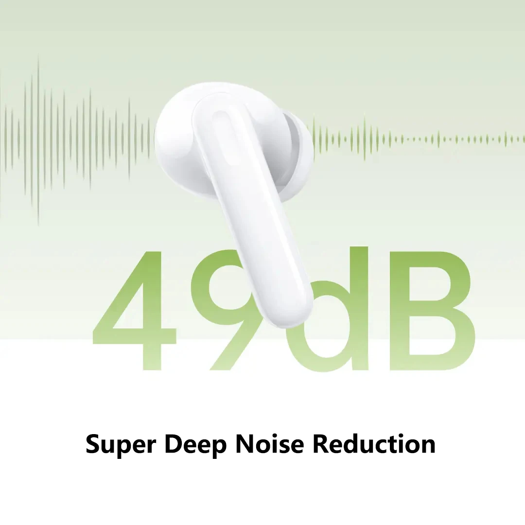 2023 New OPPO Enco Free 3 Earphone 49dB DNN Active Noise Cancellation Bluetooth 5.3 LDAC Hi-Res HIFI OPPO ALive Audio