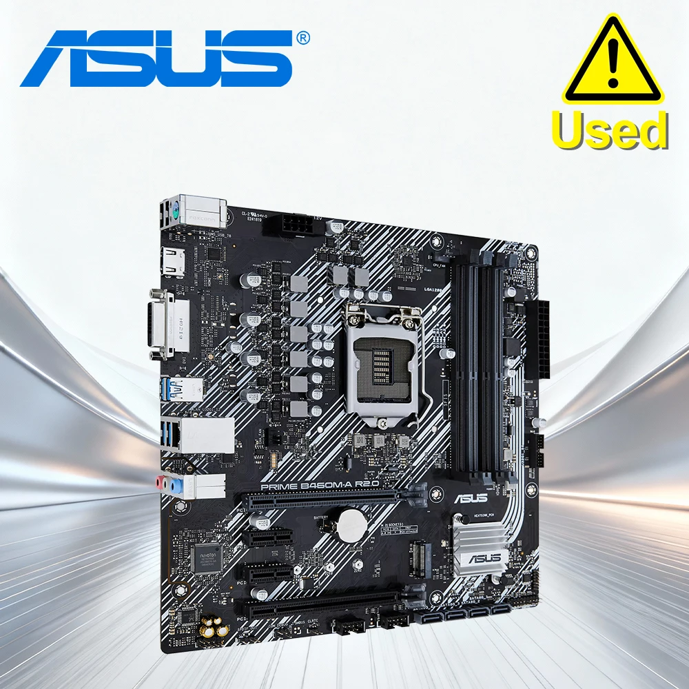

ASUS PRIME B460M-A R2.0 LGA 1200 Intel H470 SATA 6Gb/s Micro ATX Intel Motherboard