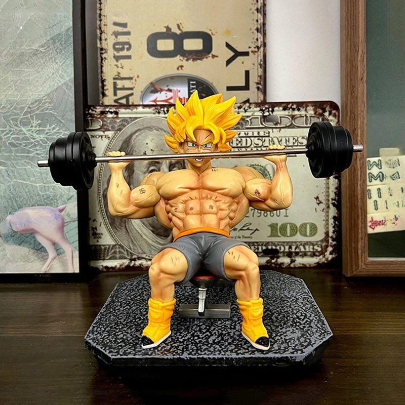 

Аниме Dragon Ball Z Super Saiyan Son Goku Ultra Lnstinct Ver.Fitness Goku ПВХ фигурка боевая статуя модель игрушки кукла подарок