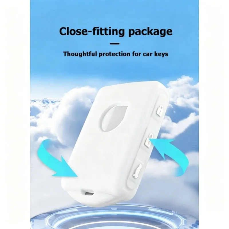 Stylish-Car Key Case For Volvo S90 XC90 XC60 Silicone Key Bag For S60 RECHARGE XC40 V60V90