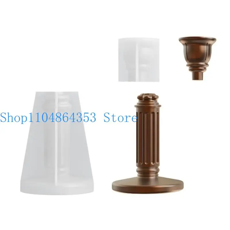 652F Innovative European Holder Making Silicone Mold For DIY Making Resin Crafts Home Decors Art Projects