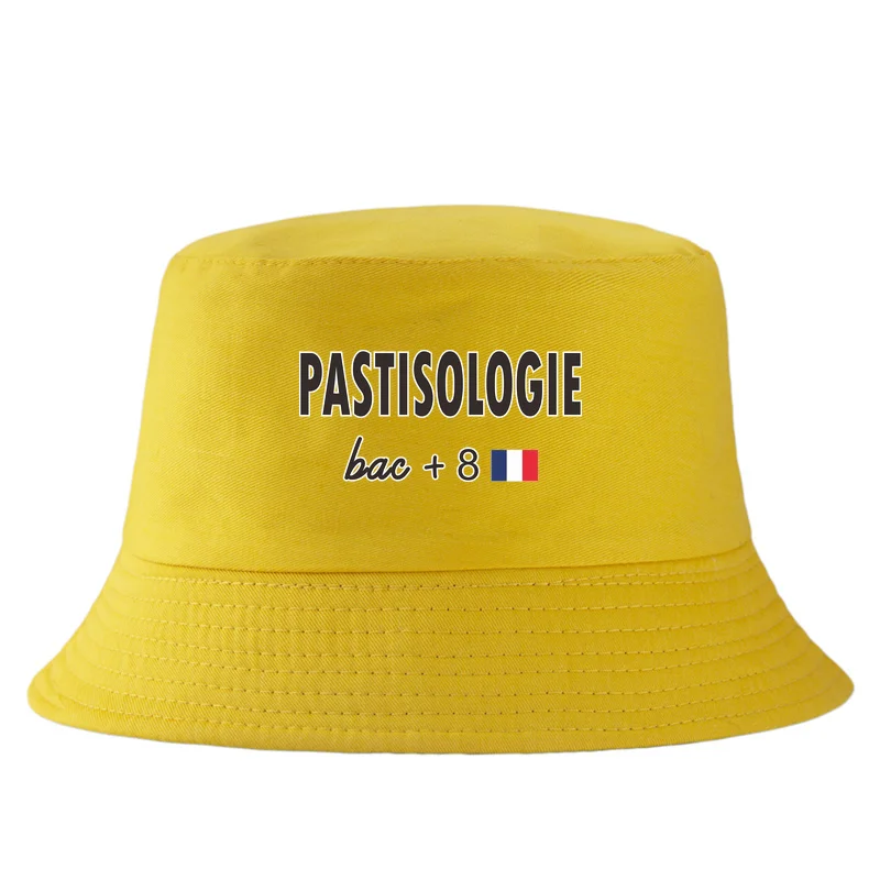 Pastisologie Bac 8 Humour Bucket Hat Reversible Cotton Polyester Bob France Apero Marseille Double Sided Wear Sun Cap Homme - view 3