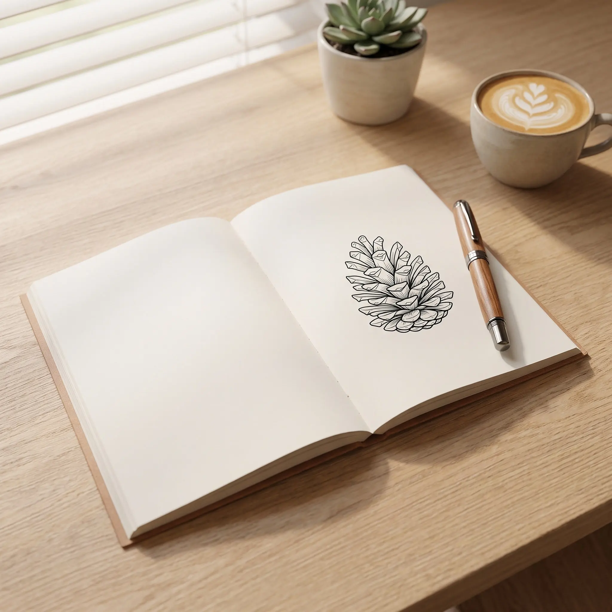 10Pcs Kraft Notebook Mini Blank Unlined Sketch Book Small Notebook for School Study Drawing Writing Project Supplies