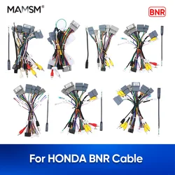 MAMSM For HONDA AVANCIER ODYSSEY CRV ACCORD BNR Cable Car Radio Canbus Decoder Power Cable Power Wiring Harness Adapter