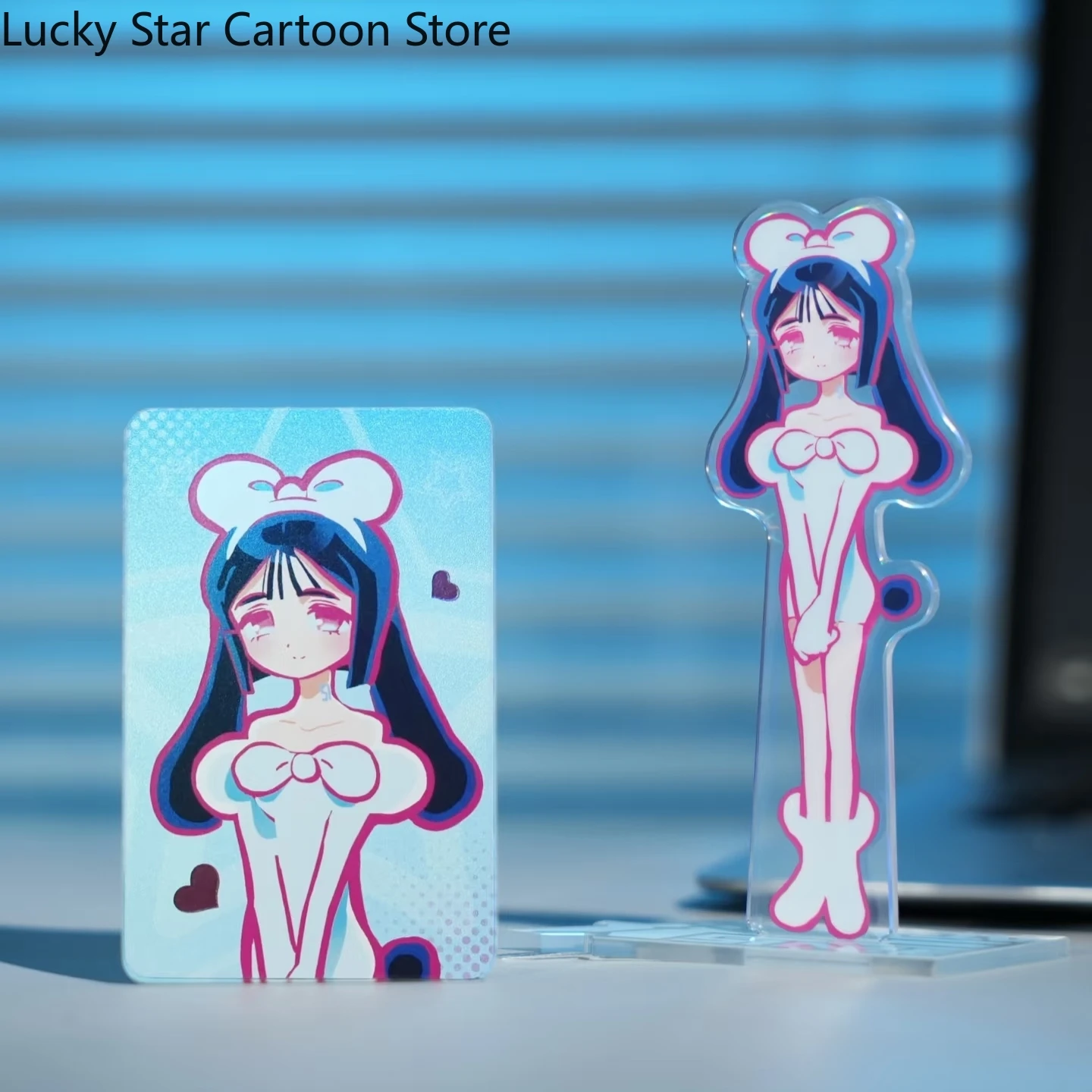 

Подлинная в наличии Alien Stage Ivan Mizi Luka Sua Till Косплей Аниме Маленькая карта Акриловая стоячая вывеска Настольный подарочный набор на Хэллоуин