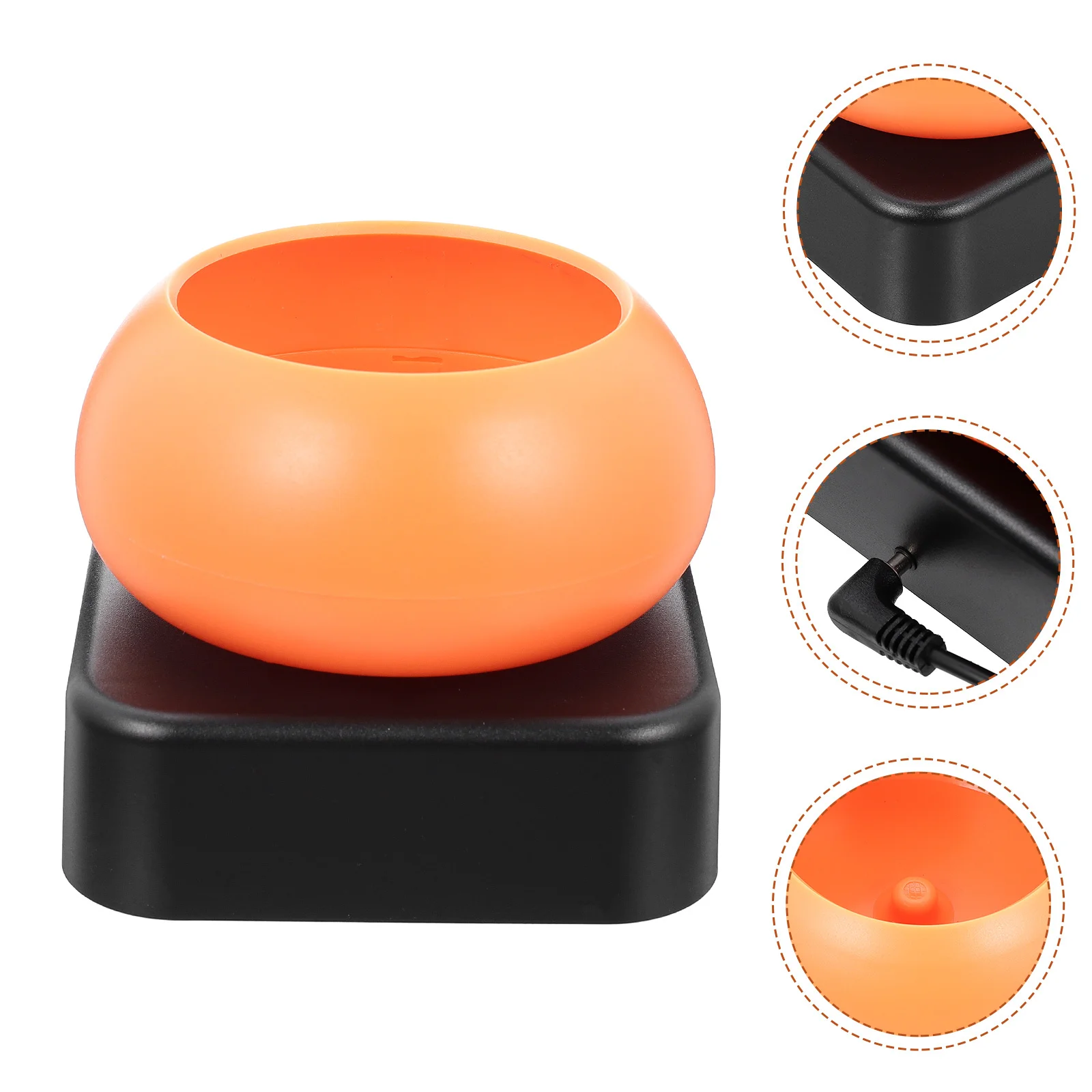 Macchina Automatica per Infilare Perline, Robusta Ciotola Rotante per Infilare Piccole Perle, Argento Liquido, Argilla Piatta, Strumento per Creazione di Gioielli Fai-da-Te