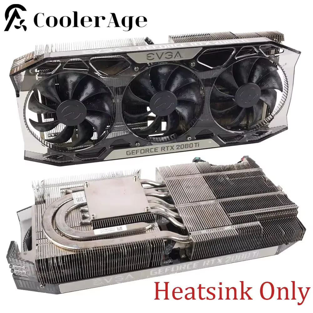 

For EVGA GeForce RTX 2080 Ti Video Card Heatisnk 87MM PLD0220S12H RTX2080Ti Graphics Card Replacement Heatsink