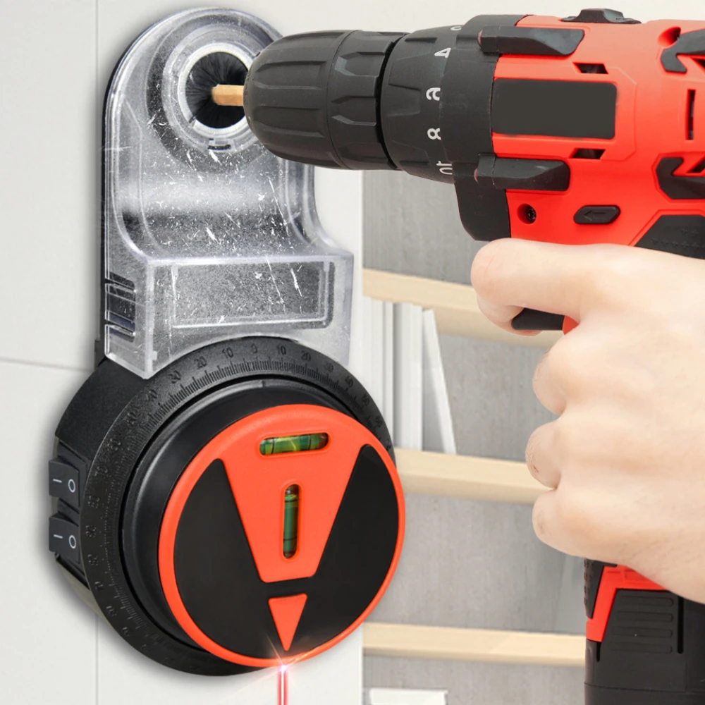 

Dust Collector Woodworking Electric Drilling Antipolvo Cover Wall Drill Locator Mini Laser Level Guide Cleaning Tools