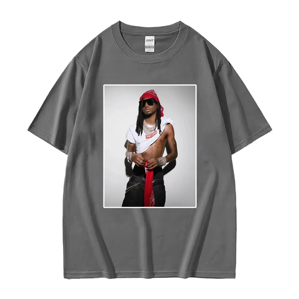 Playboi Carti Inspired Streetwear Tee Shirt Vintage Style Rap Aesthetic T-Shirt Men Women Harajuku Hip Hop High Quality T Shirts