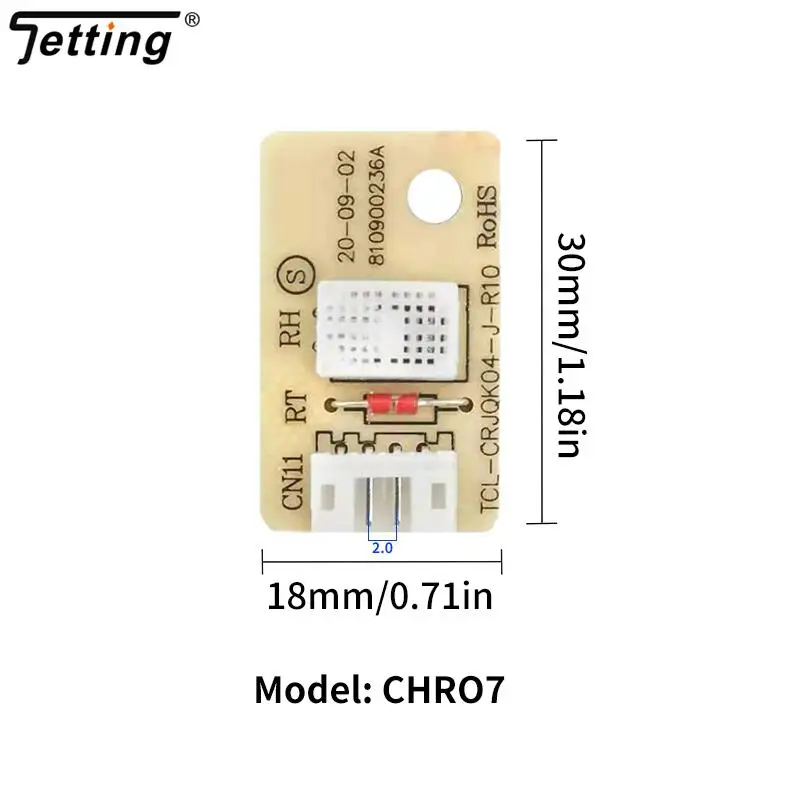 Dehumidifier Humidity Sensor Board Temperature And Humidity Probe Universal Humidifier Board Replacement Part Accessories