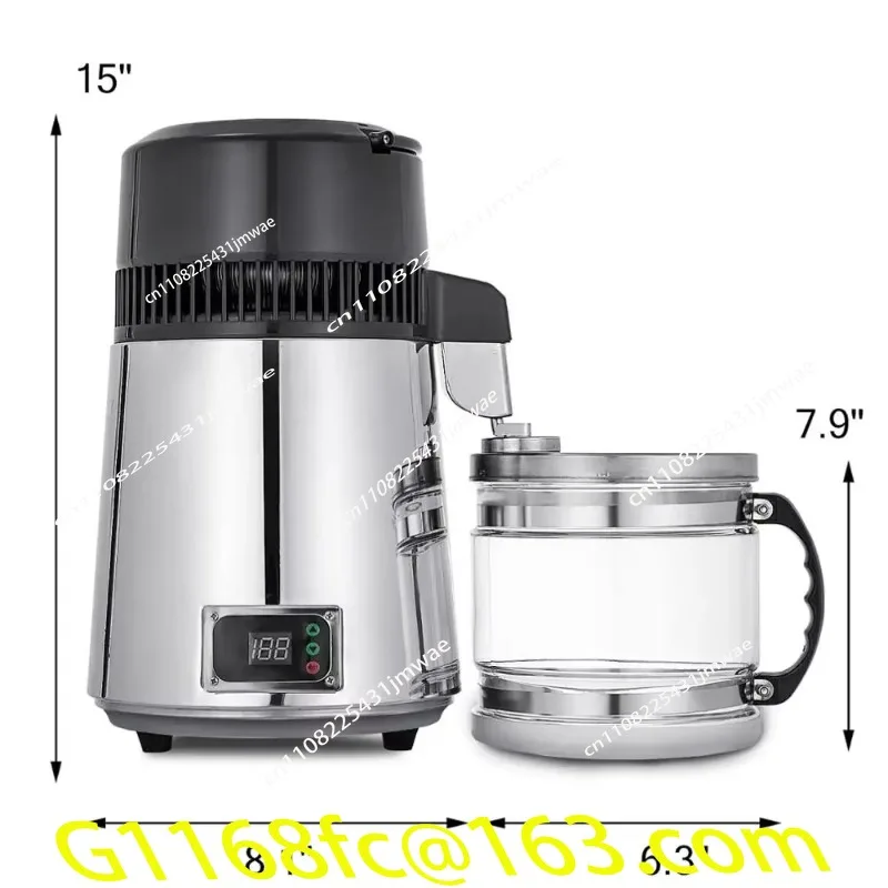 High Quality 1.5L/H Household 4L Distiller Laboratory Distiller