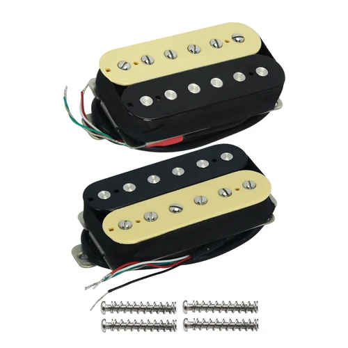 Imagen 2 del producto FLEOR Juego de pastilla de guitarra eléctrica Humbucker de doble bobina Alnico 5 + pastillas de puente