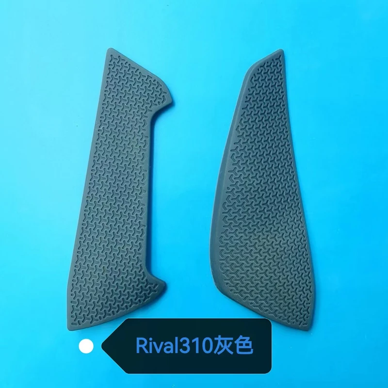 Bande latérale autocollante souris non ald originale, noir et gris, pour SteelSeries Rival310 Sensei310 Rivalfemale 650