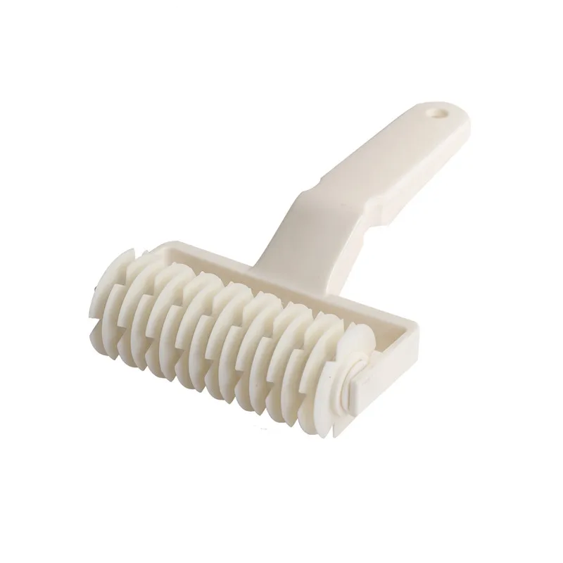 Pull Net Wheel Knife Plastic Dough Lattice Roller Cutter Pizza Pastry Cutter Pie Craft Making Tool Baking Accessories Reusable