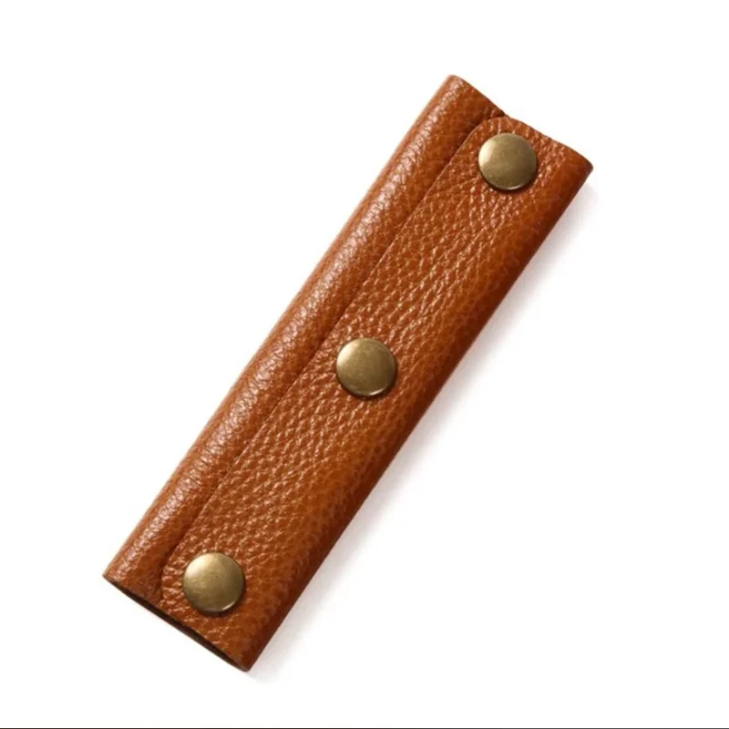 Weiche Koffer Grip Schutz Gepäck Tasche Griff Wrap Leder Anti-schlaganfall Kinderwagen Schulter Gurt Pad Grip Abdeckung Tasche Zubehör – Detail 12