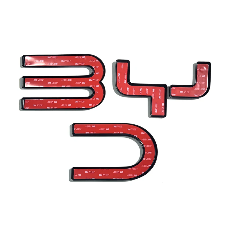 3D ABS Car Body Badge Sticker Front Grille Emblem For BYD Shark 6 Black Special & Limited Edition Decal Car Accessories