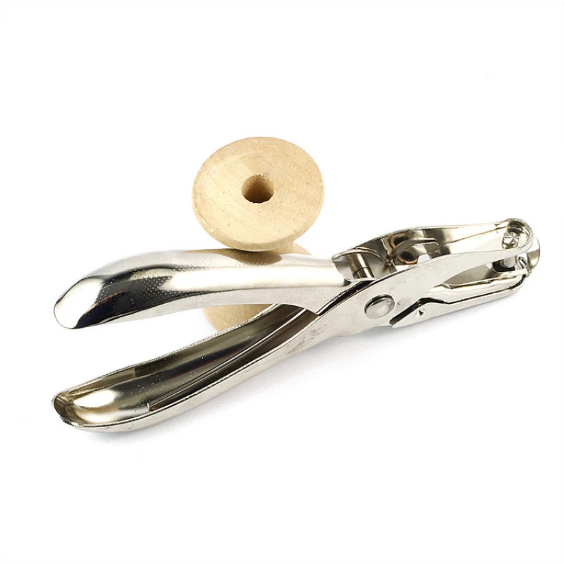 Hand held punch, heat shrinkable sheet, postcard paper, single hole punch pliers, DIY hardware tools