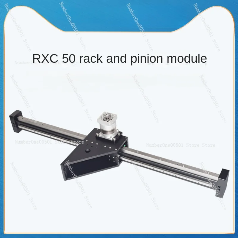 Gear Rack Module 50 Width Linear Slide Cross Linear Module Mobile Guide Rail CNC Manipulator Workbench