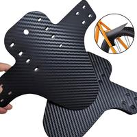 Mountain Bicycle Fenders Plastic carbon fiber Colorful Front /rear Bike Mudguard Mtb Bike Wings Mud Guard Cycling Accessories ﻿