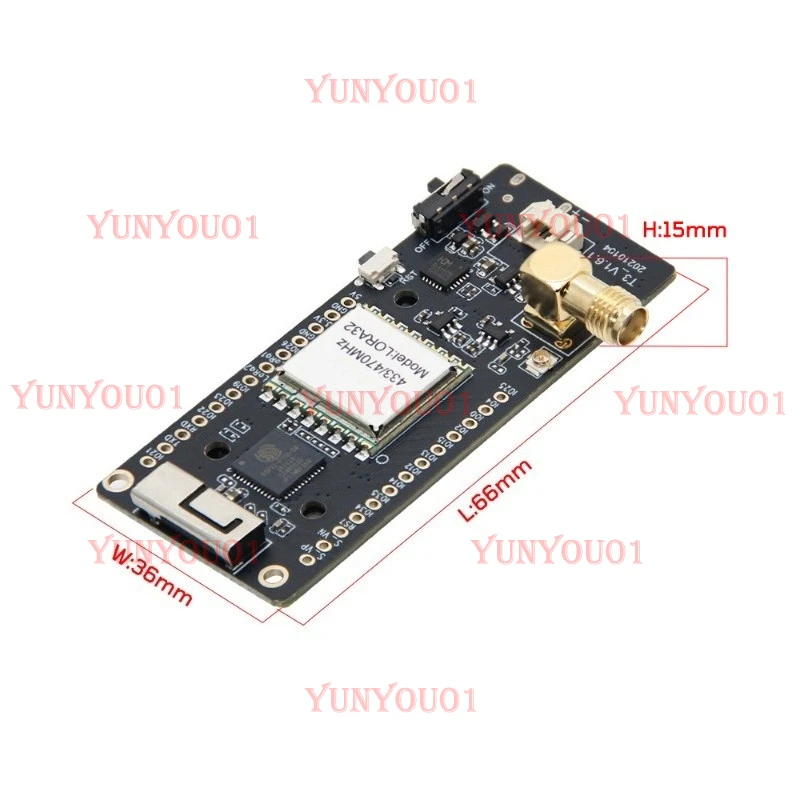 LoRa32 V2.1 ESP32 OLED 0.96 Inch Bluetooth WIFI Wireless Module SMA