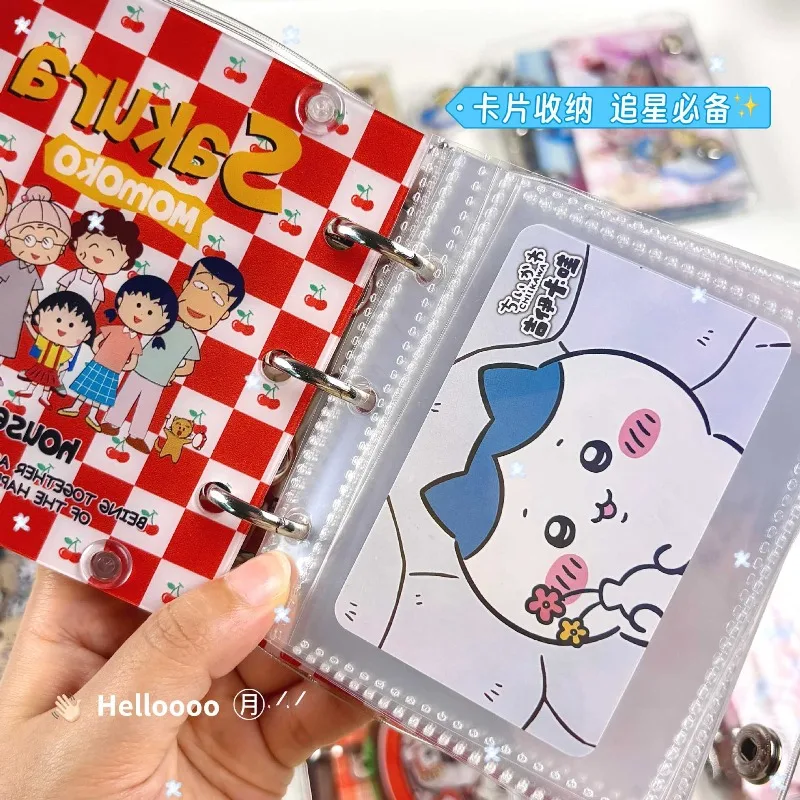 شعبية أنيمي هاتسون ميكو المحقق كونان الاكريليك هزة مقاتلة كتاب ، A8 بطاقة كتاب اليدوية ألبوم بها بنفسك ، الكرتون تخزين ستار بطاقة