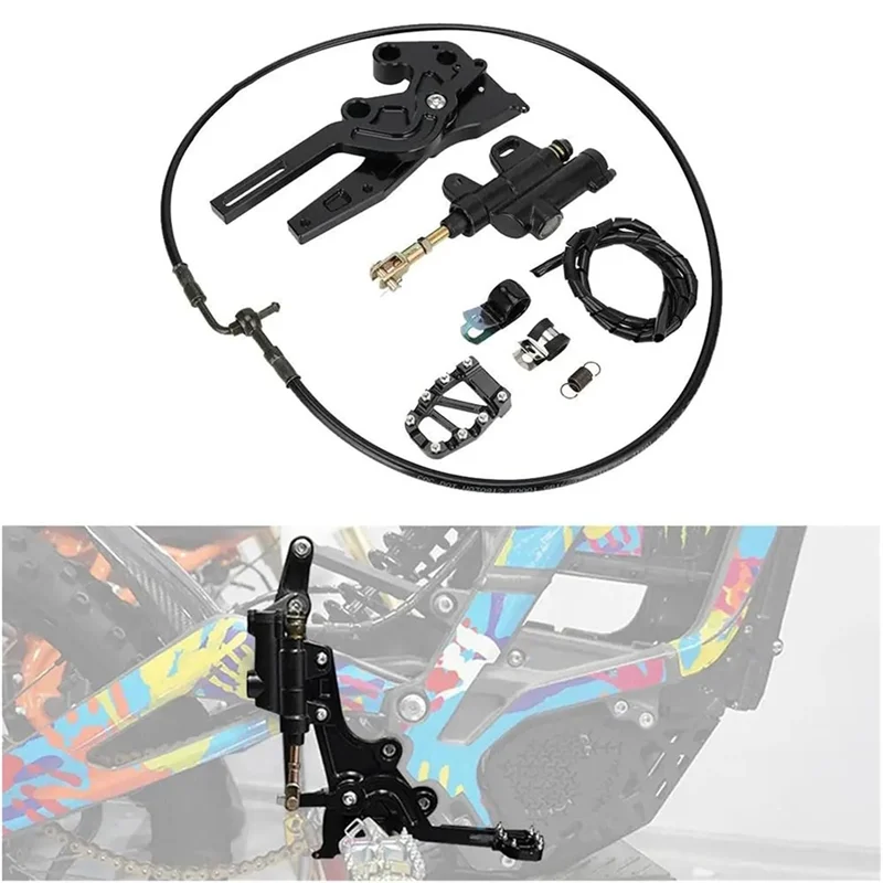 

Light Bee For Sur Ron For Surron X S X160 X260 Electric Dirt Bike Brake Caliper Pedal Kit Foot Brakes Kit