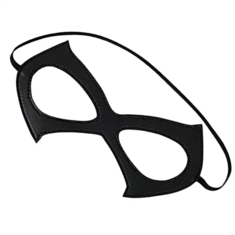 2025 New Lightweight Faux PU Leather Masquerades Face Gear For Costume Enthusiasts