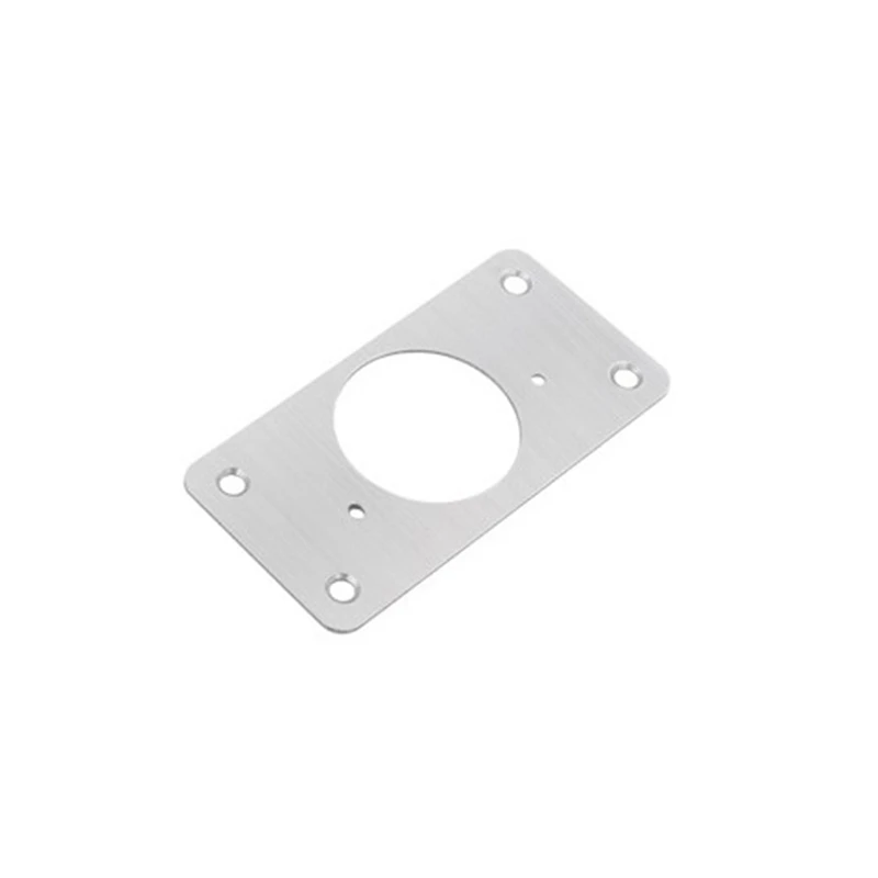 Placa de reparación de bisagra de 10 piezas, paneles de puerta de acero inoxidable, Base de mesa, tablero de reparación de tazas