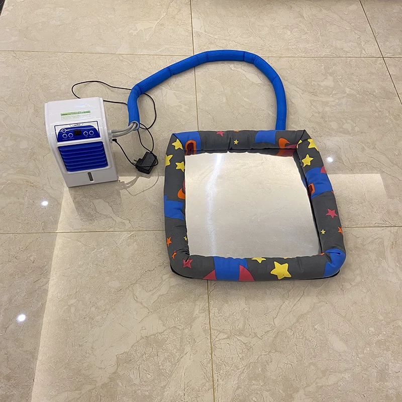 Summer Pet Water-cooled Air Conditioner Fan Ice Pad, Pet Cool Pad, Water-cooled Pet Aluminum Pad