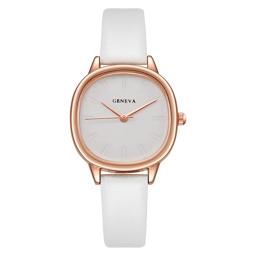 Casual Women\'s Watches Simple Quartz Wristwatches Leather Watches Students Clock Ladies Watch Gift for Everyday Reloj Para Mujer