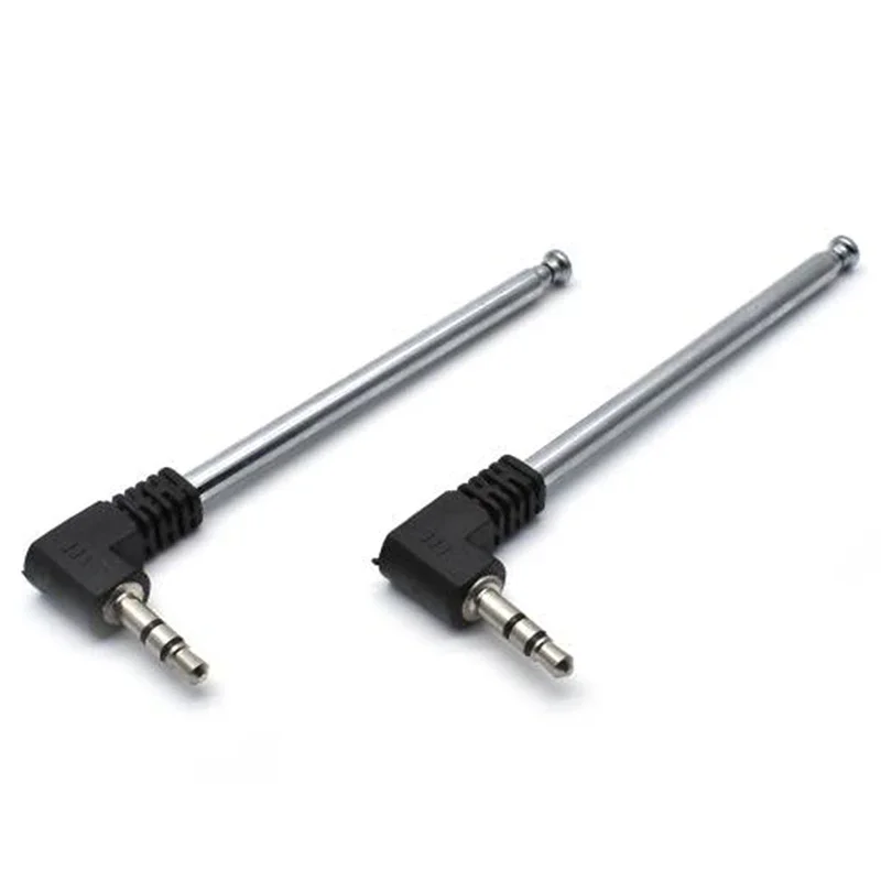 1/2 Pcs Universal L Plug 3.5mm Signal Booster for Mobile Phone Male Jack External Antenna