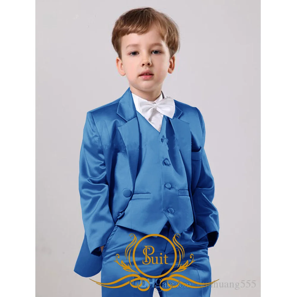 

Wedding Boys Suit Formal Kids Blazer Set Party Child Tuxedo Jacket Pants 3 Piece Set