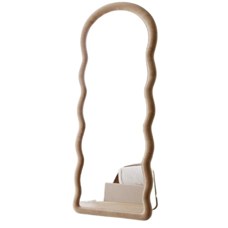Modern Display Vanity Mirror Bathroom Design Standing Vanity Mirror Horizontal Nordic Adornos Para El Hogar House Accessories